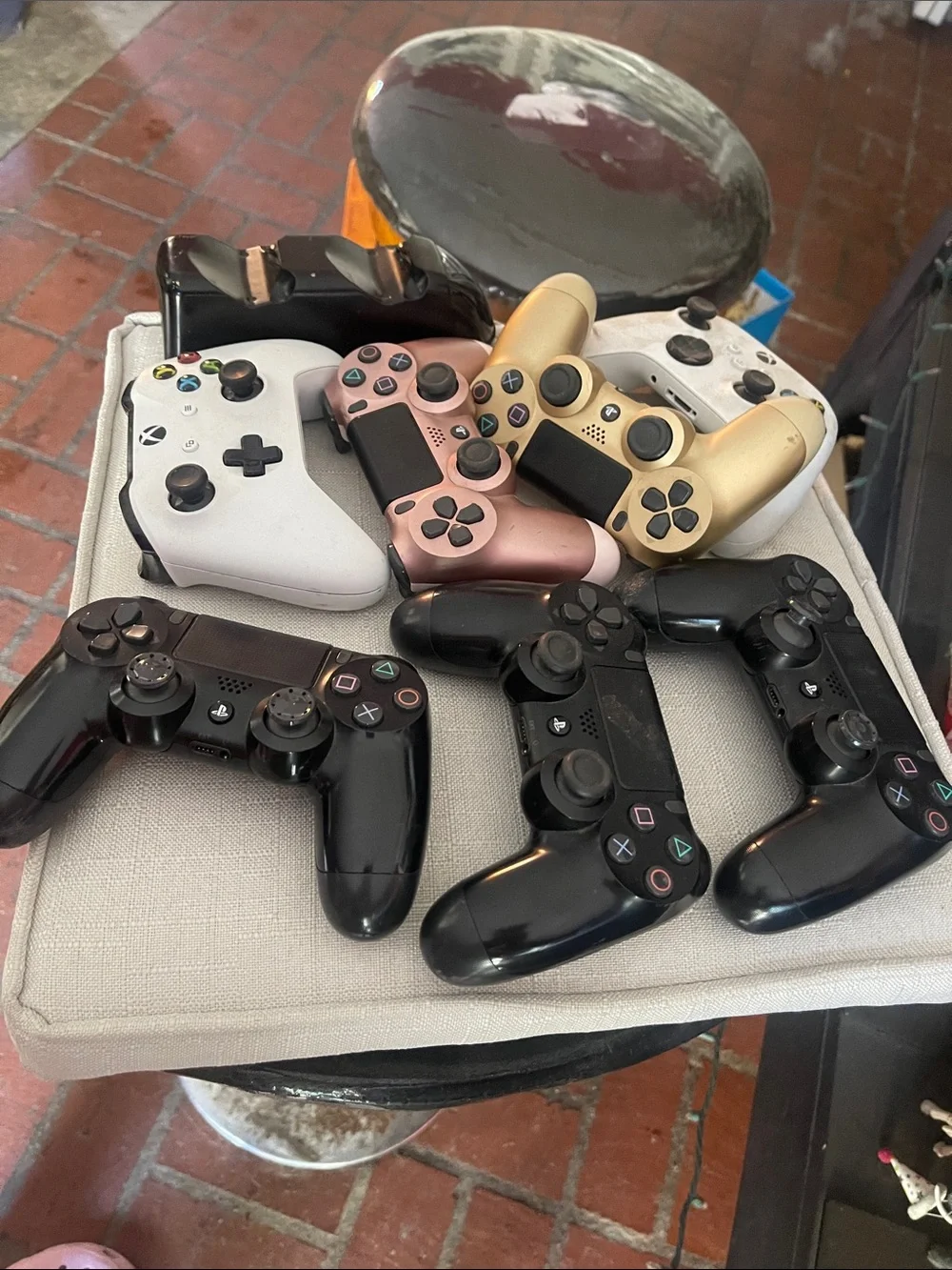 Sony PS4 Game Lot with Blue Case Covers